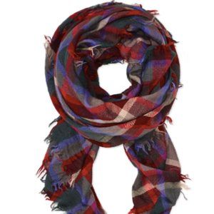 Wilfred Aritzia Plaid Blanket Scarf